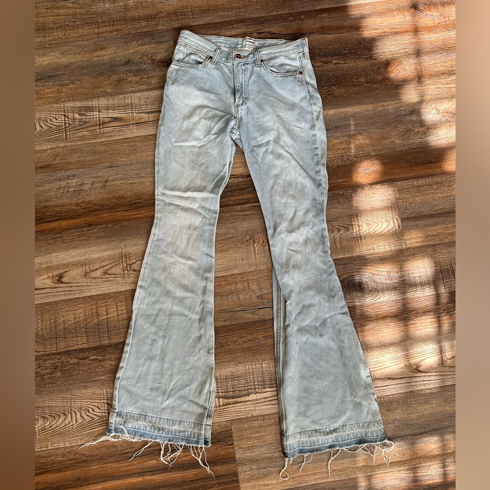 High rise flare jeans